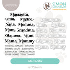 Simon Says Stamps And Dies Mamacita set759mm Be Bold