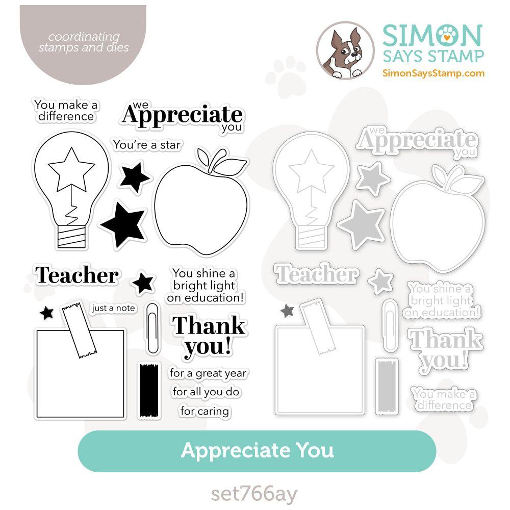 Simon Says Stamps And Dies Appreciate You set766ay Celebrate