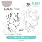 Simon Says Stamps and Dies Festive Balloons set790fb Sunny VIbes