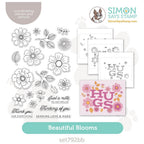 Simon Says Stamps and Stencils Beautiful Blooms set792bb Sunny Vibes