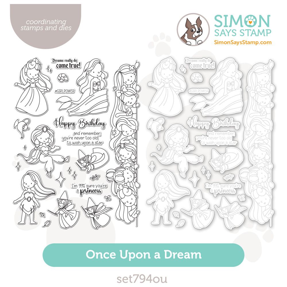 Simon Says Stamps and Dies Once Upon a Dream set794ou Sunny Vibes