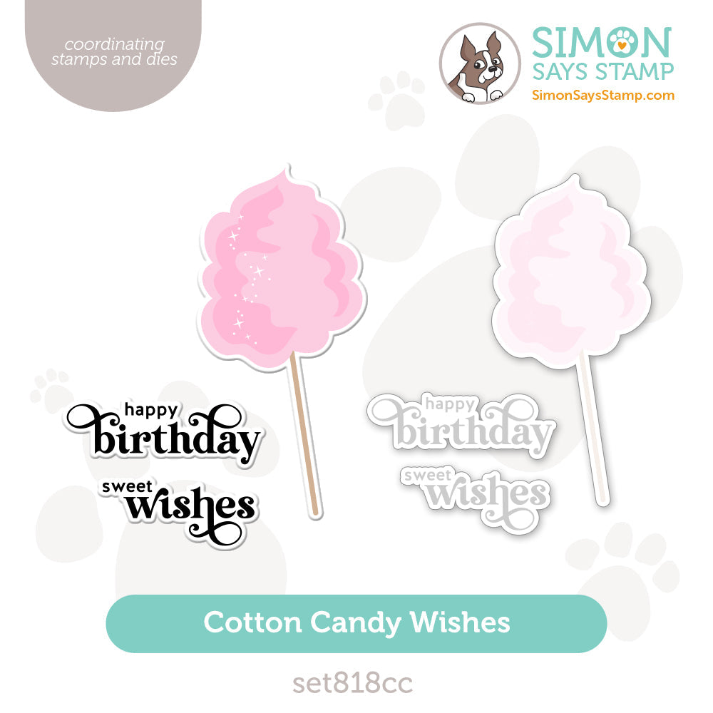 Simon Says Stamps And Dies Cotton Candy Wishes