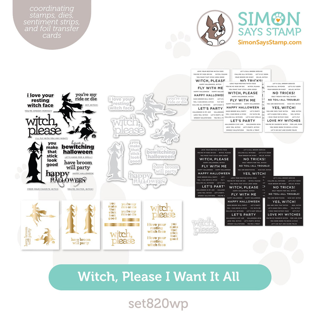 CZ Design Witch Please Bundle set820wp Cheering For You