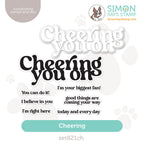 Simon Says Stamps And Dies Cheering set821ch Cheering For You