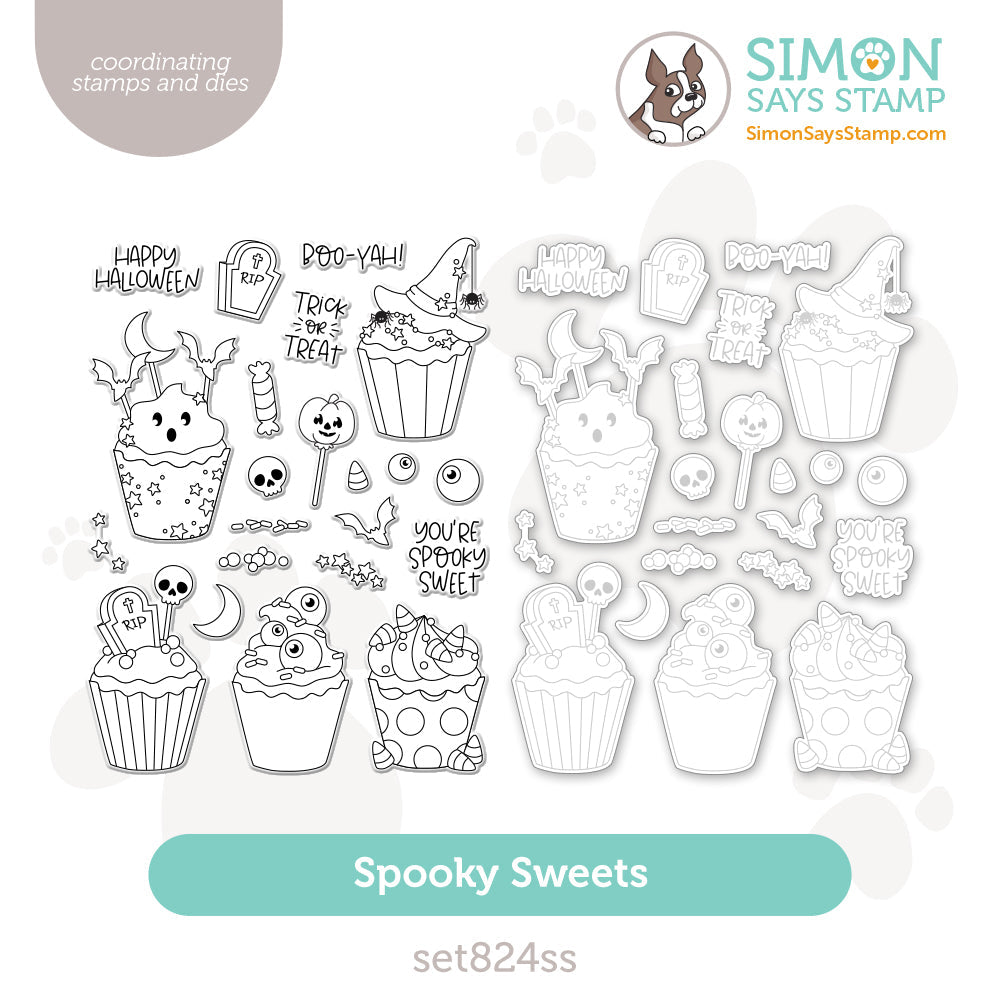 Simon Says Stamps And Dies Spooky Sweets set824ss Cheering For You
