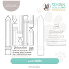 Simon Says Stamps And Dies Just Write set832jw Cheering For You