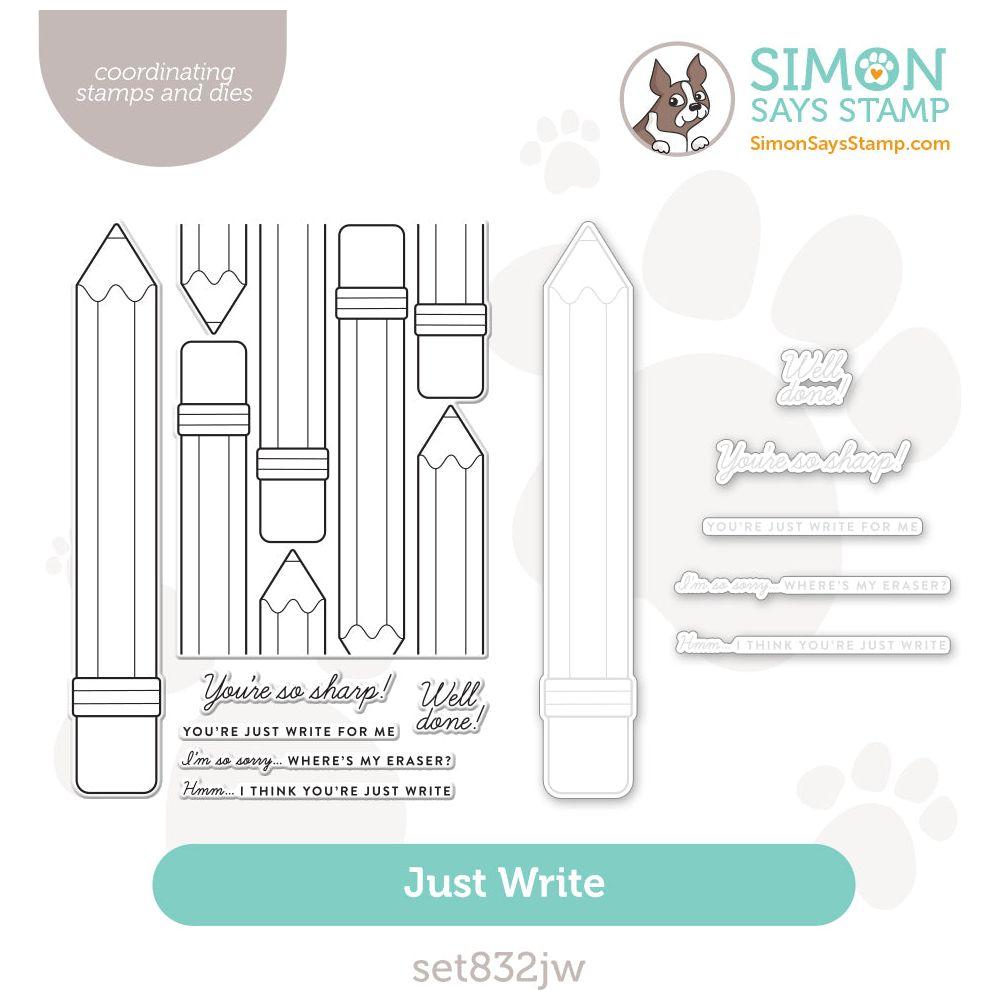 Simon Says Stamps And Dies Just Write set832jw Cheering For You