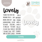 Simon Says Stamps and Dies Lovely set835lv Stamptember
