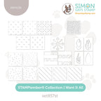 Simon Says Stamp Stamptember I Want It All Stencils set857st