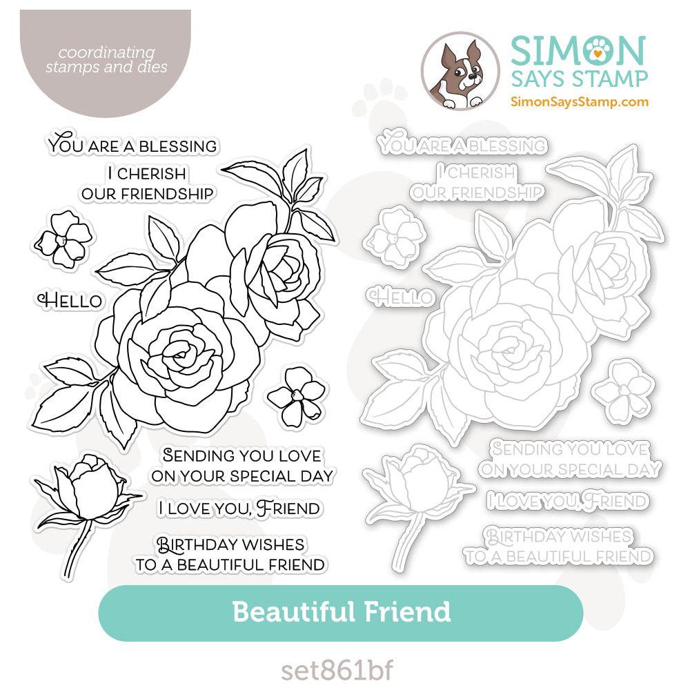 Simon Says Stamps and Dies Beautiful Friend