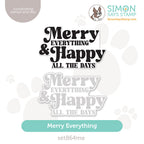 Simon Says Stamps And Dies Merry Everything set864me Sweet Wishes