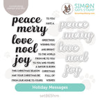 Simon Says Stamps And Dies Holiday Messages set865hm Sweet Wishes
