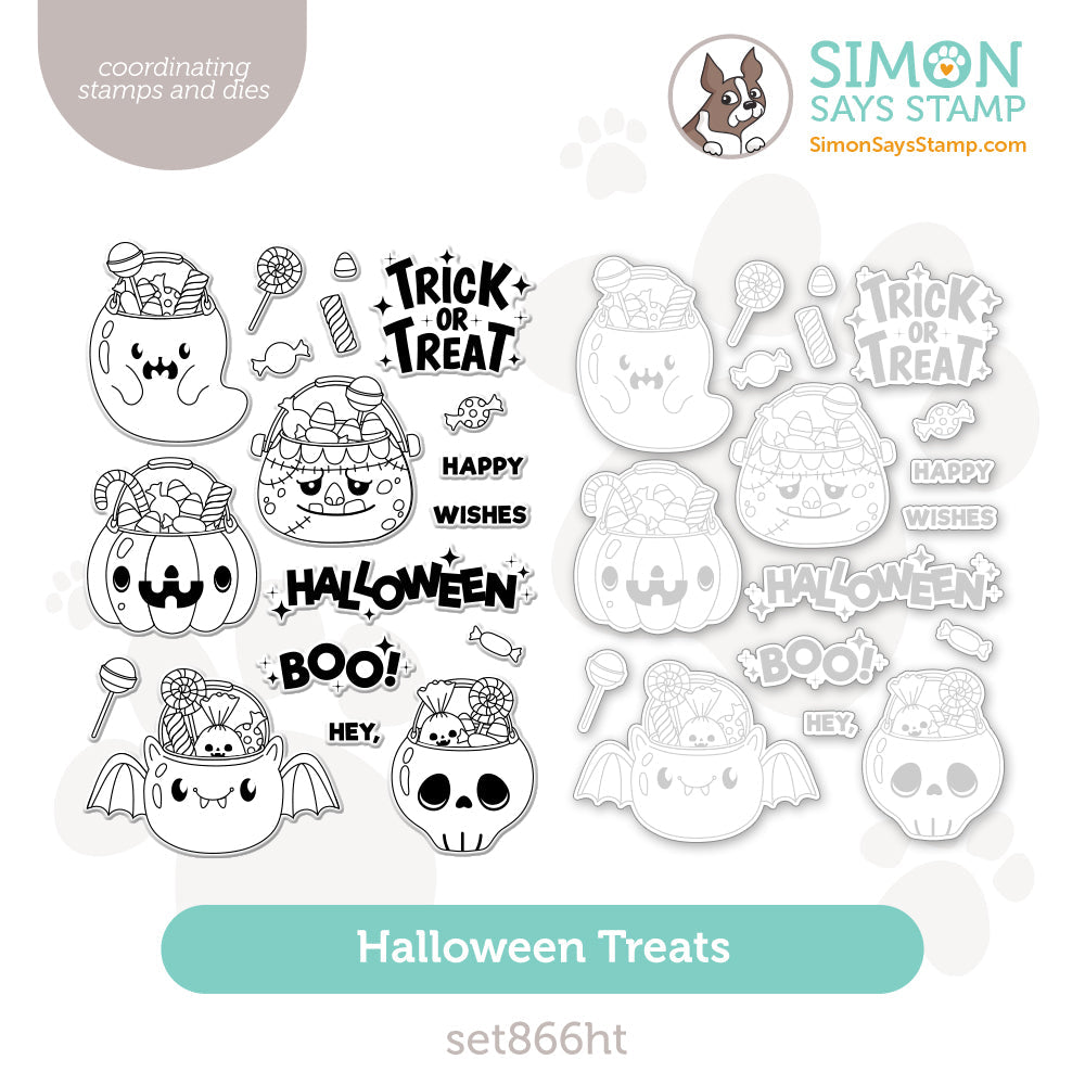 Simon Says Stamps and Dies Halloween Treats set866ht