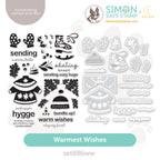 CZ Design Stamps And Dies Warmest Wishes set886ww