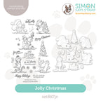 Simon Says Stamps and Dies Jolly Christmas set887jc Festive Fun