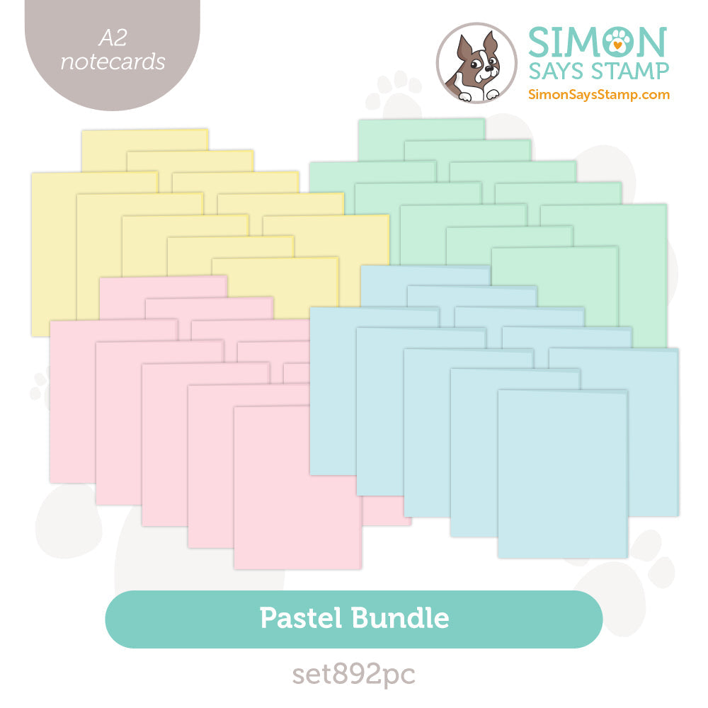 Simon Says Stamp Festive Fun Collection Pre-Scored Cards set892pc