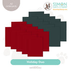 Simon Says Stamp Holiday Duo Pre-Scored Cards set895sc DieCember