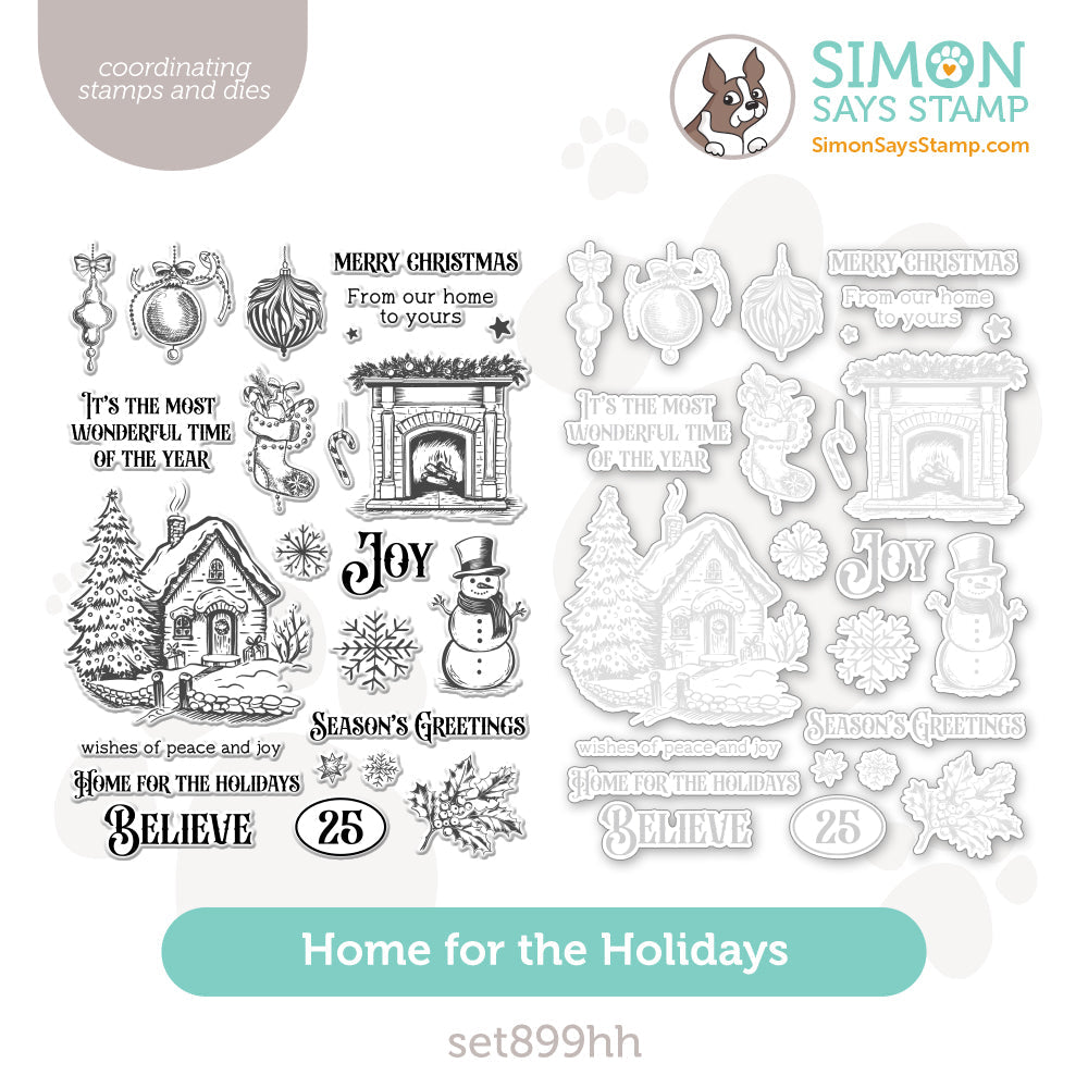 Simon Says Stamps And Dies Home For The Holidays set899hh
