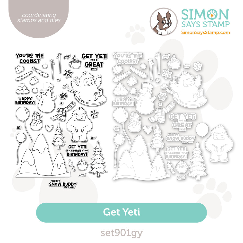 Simon Says Stamps and Dies Get Yeti set901gy