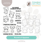 Simon Says Stamps and Dies Round of Appaws set932ra Favorite Things