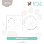 Simon Says Stamp Stencil and Wafer Die Petal Pattern set936pp Favorite Things