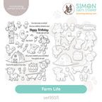 Simon Says Stamps and Dies Farm Life set951fl Rain or Shine