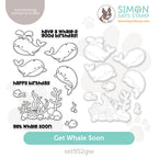 Simon Says Stamps and Dies Get Whale Soon set952gw Rain or Shine