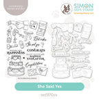 Simon Says Stamps and Dies She Said Yes set970ss You Are My Favorite