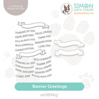 Simon Says Stamps and Dies Banner Greetings set984bg Moments in Time