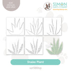 Simon Says Stamp Stencils and Dies Snake Plant set989sp Moments in Time