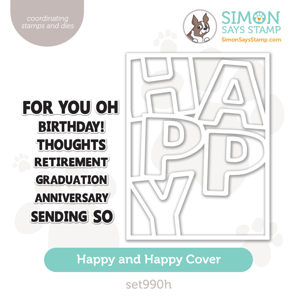 Simon Says Stamps and Dies Happy Duo set990h Moments in Time