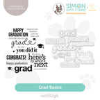 CZ Design Stamps and Dies Grad Basics set992gb Moments in Time