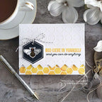 Simon Says Clear Stamp Bee Happy sss202732c Encouragement Card | color-code:ALT11