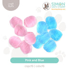 Creativity Street Pink and Blue Craft Fluffs Bundle setcf26
