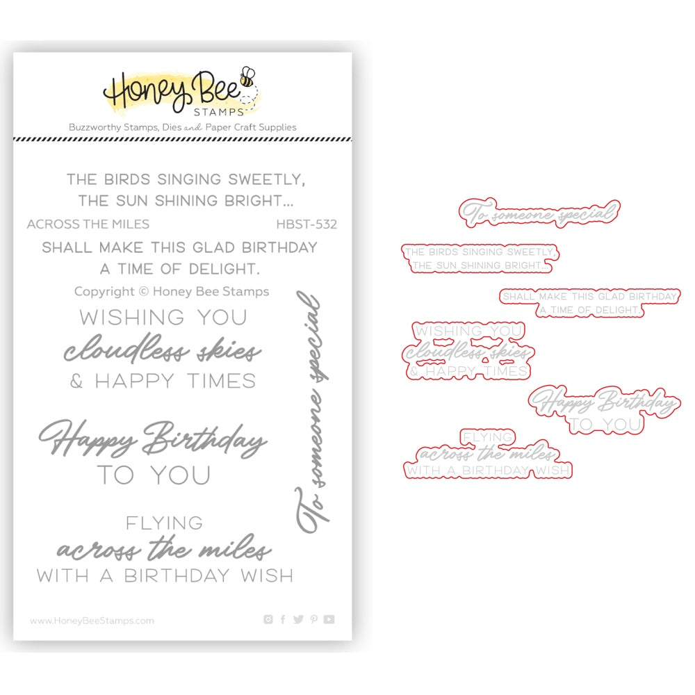 Honey Bee Across The Miles Bundle