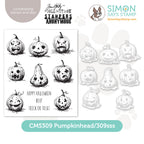 Tim Holtz Pumpkinhead Stamps with Simon Says Stamp Dies Bundle setph25