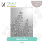 Simon Says Stamp Embossing Folder Lilac Clusters sf323 Out Of This World