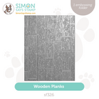Simon Says Stamp Embossing Folder Wooden Planks sf326 Season Of Wonder