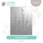 Simon Says Stamp Embossing Folder Garden Spires sf329 Out Of This World