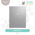 Simon Says Stamp Embossing Folder Radial Dots sf415 Favorite Things