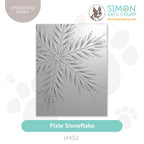 Simon Says Stamp Embossing Folder Pixie Snowflake sf452