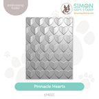 Simon Says Stamp Embossing Folder Pinnacle Hearts sf460 To Be Loved