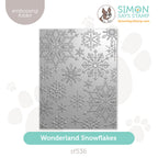 Simon Says Stamp Embossing Folder Wonderland Snowflakes sf536 Heart to Heart