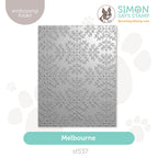Simon Says Stamp Embossing Folder Melbourne sf537 Stamptember