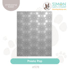Simon Says Stamp Embossing Folder Presto Pop sf578 Shine On
