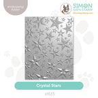 Simon Says Stamp Embossing Folder Crystal Stars sf615 Always There