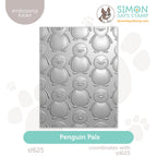 Simon Says Stamp Embossing Folder Penguin Pals sf625