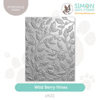 Simon Says Stamp Embossing Folder Wild Berry Vines sf631
