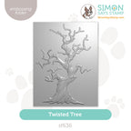 Simon Says Stamp Embossing Folder Twisted Tree sf636 Stamptember