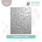 Simon Says Stamp Embossing Folder Halloween Collage sf662 Stamptember